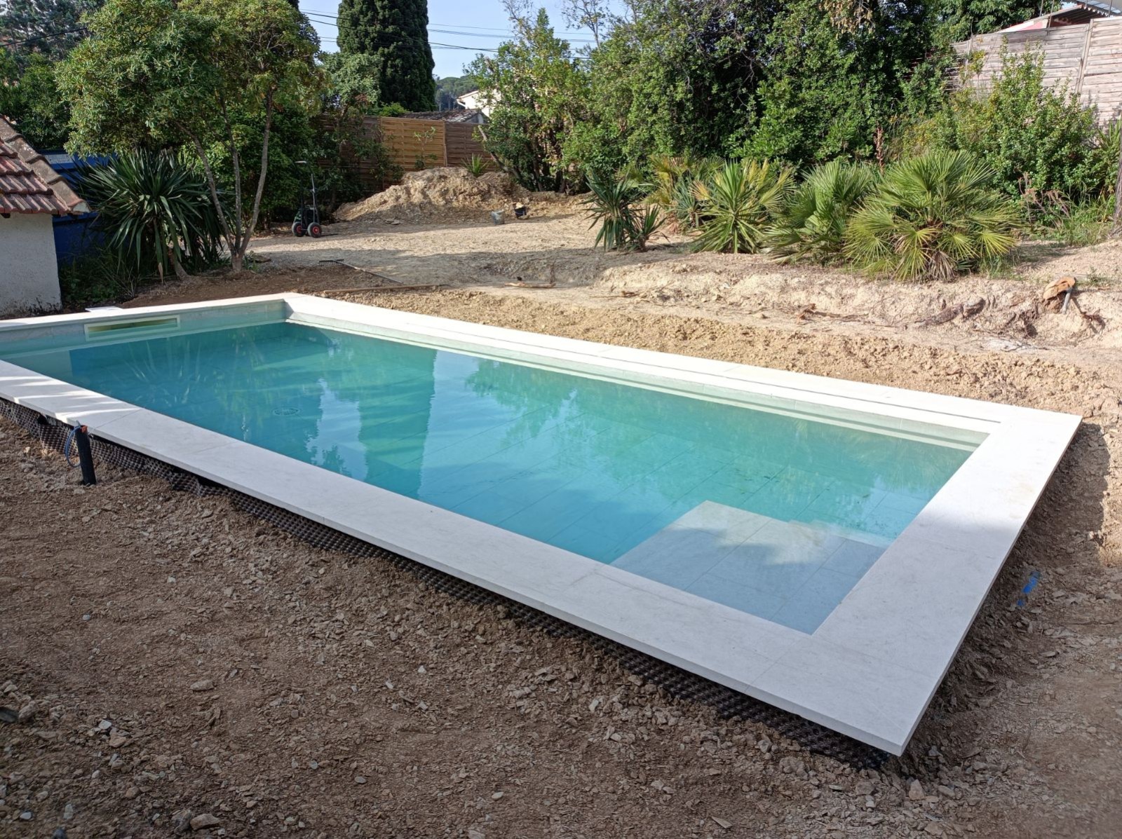 Les piscines en coffrage 